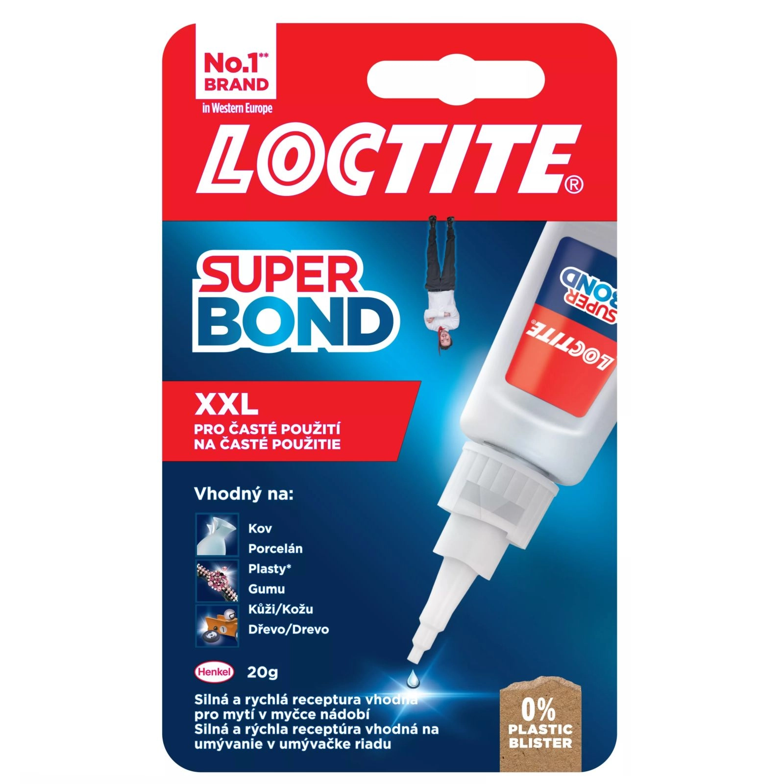 Loctite Super Bond XXL sekundové lepidlo 20 g