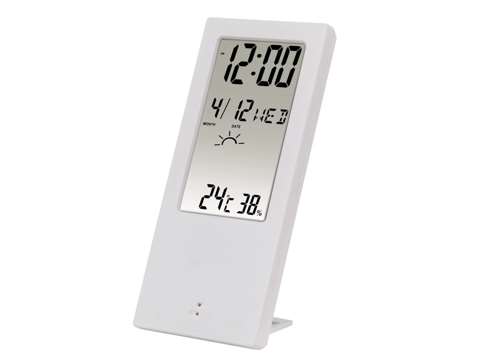 Biely teplomer/hygrometer