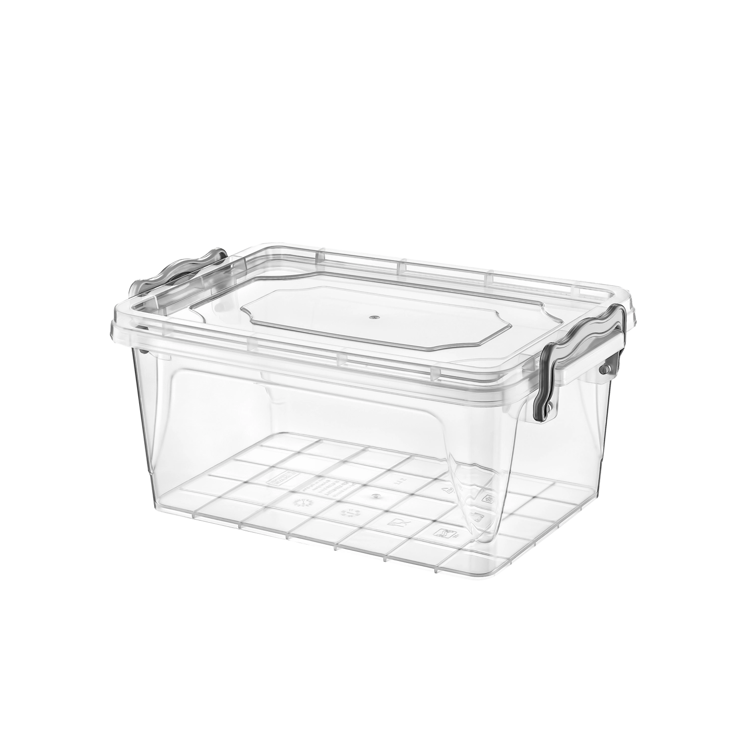 E-shop Obdĺžnikový úložný box 8 l s vekom MULTI BOX