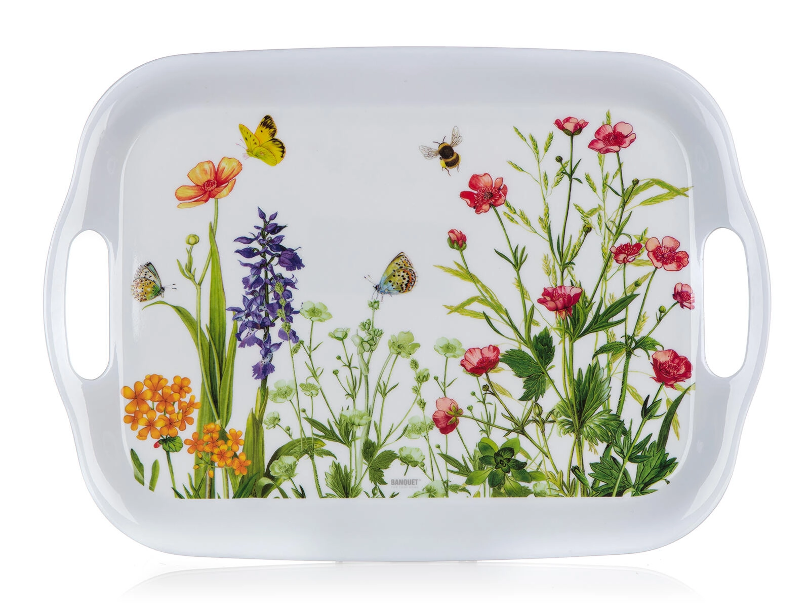 E-shop Banquet Tác s uchy melaminový Meadow 36x25,5cm