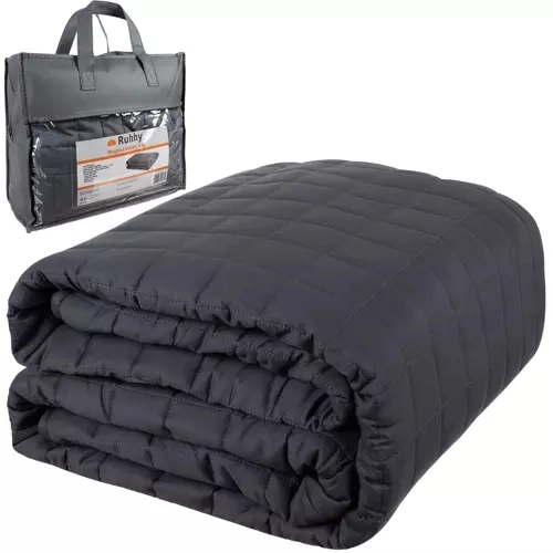 E-shop Ruhhy 19532 Záťažová prikrývka antistresová 8 kg sivá 150x200