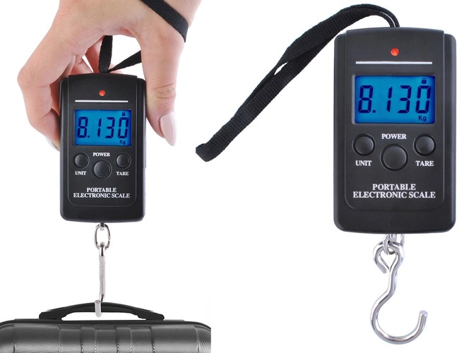 E-shop ISO Digitální závěsná váha do 40kg s přesností 10g