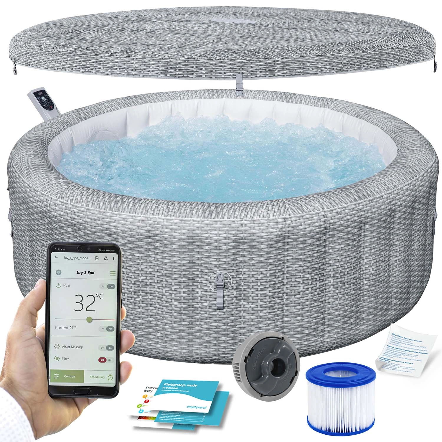 BESTWAY Lay-Z-Spa Bali 6001N