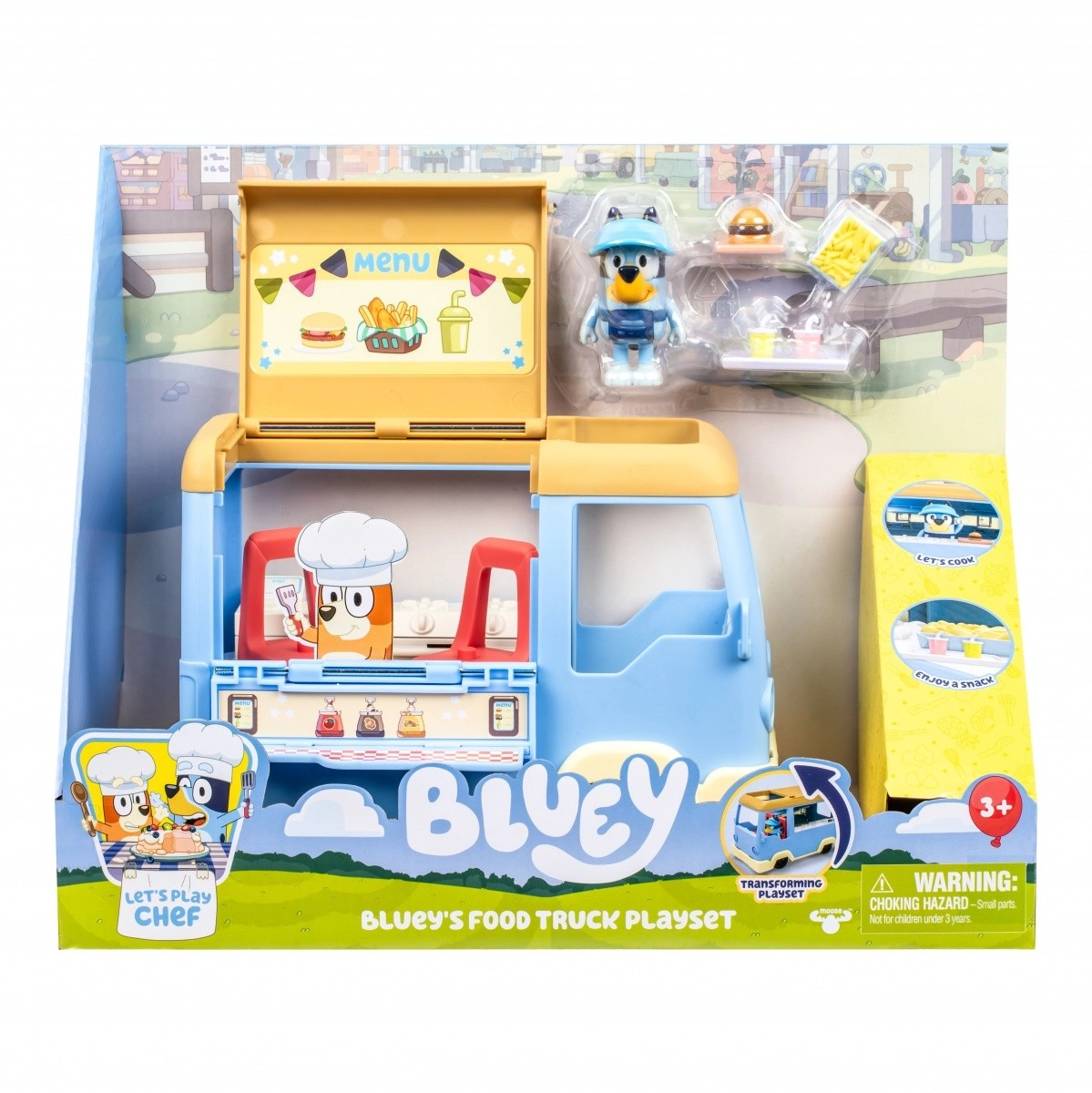 E-shop Sada figúrok bluey food truck