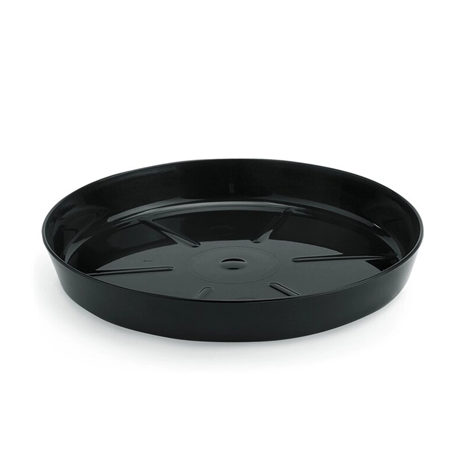 E-shop Podstavec pod kvetináč Lamela čierny 33,7 cm