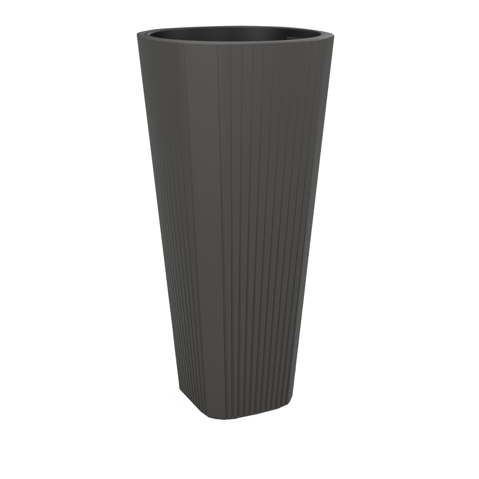 E-shop Vysoký kvetináč Muza 39 cm v antracite