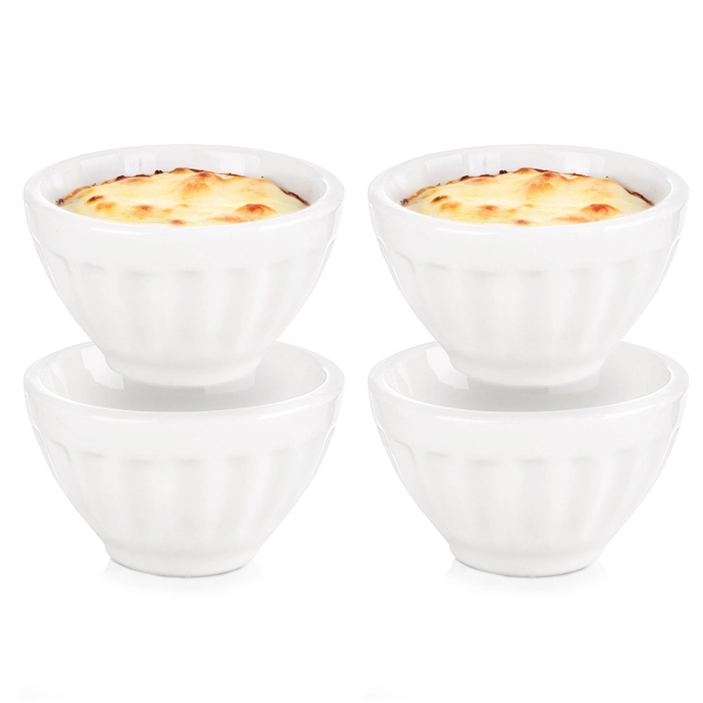 Porcelánové mištičky na občerstvenie 6 cm, 40 ml, 4 ks