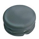 E-shop Okrúhla zátka 25 mm z LDPE, čierna (20 ks)