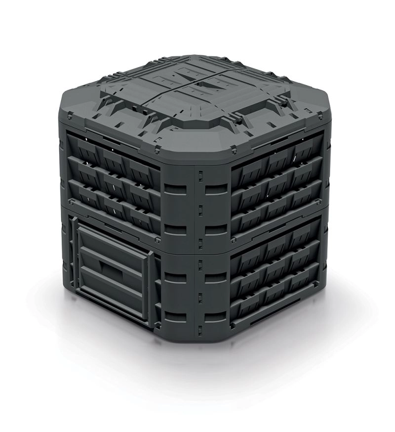 Prosperplast Compogreen VAR 650 L černý