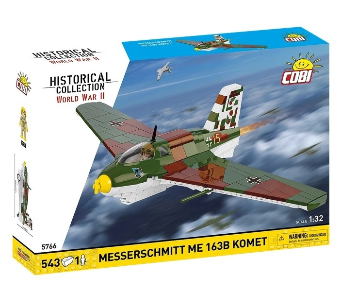 Stavebnica lietadla Messerschmitt Me 163B Komet od COBI (543 dielikov)