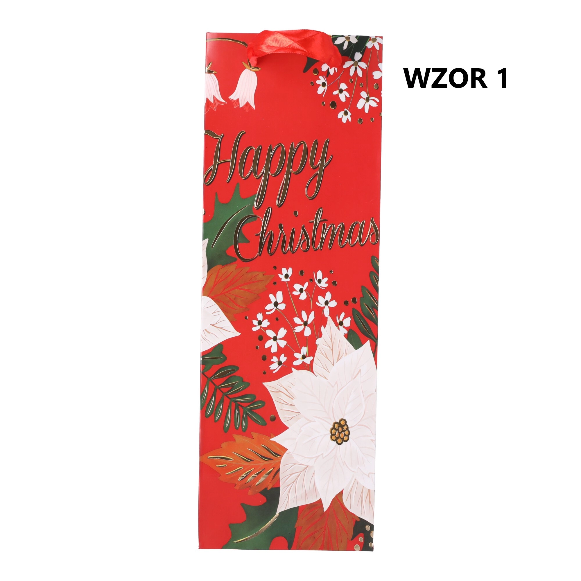 E-shop Vianočná darčeková taška 35x12x10 cm Mix vzorov