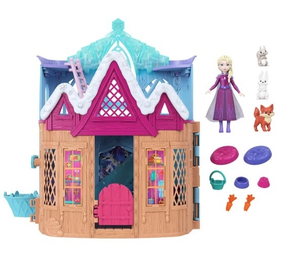 E-shop Mattel Frozen Malá Staráme sa o zvieratká herný set