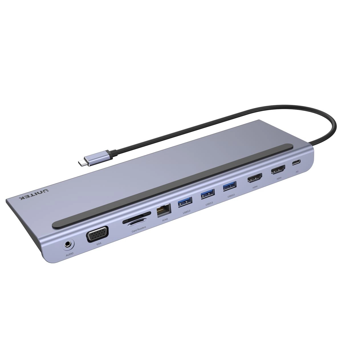 HUB USB-C 11v1 Unitek