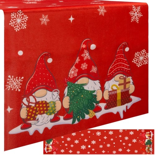 E-shop Ruhhy 22482 Vianočný behúň červená 180x40 cm
