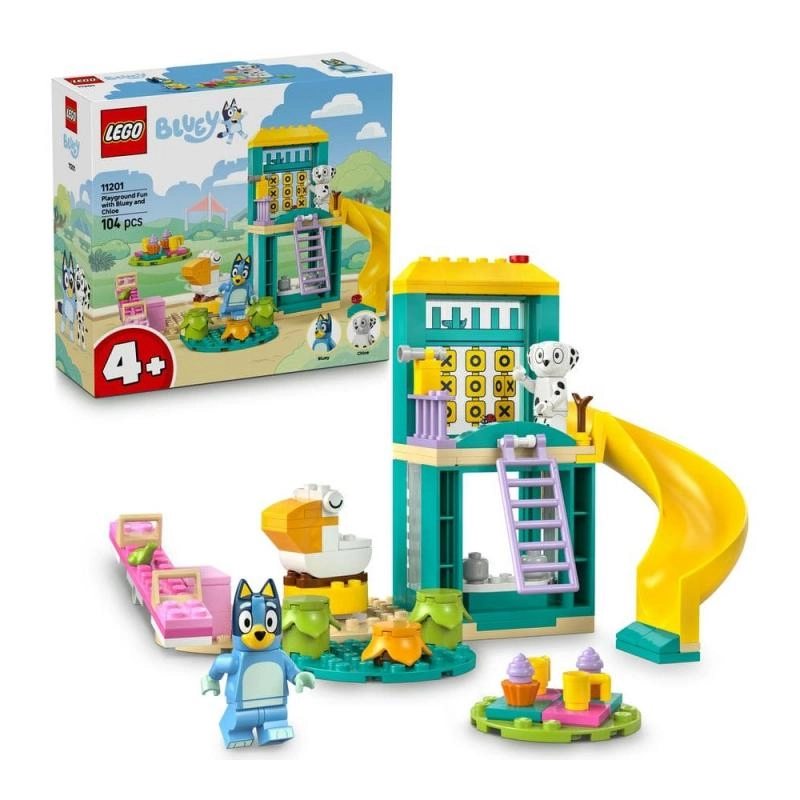 E-shop LEGO® Bluey 11201 Bluey, Chloe a zábava na ihrisku