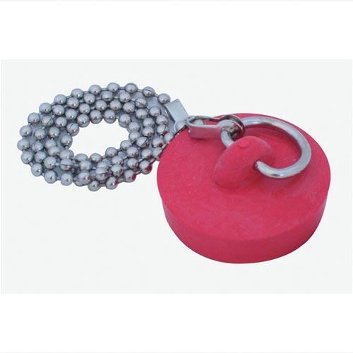 Farebná umývadlová zátka s retiazkou 39 mm