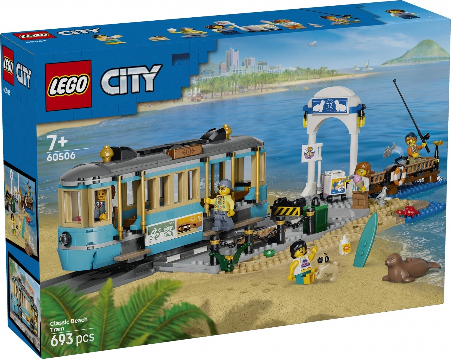 LEGO® City 60506 Historická plážová električka
