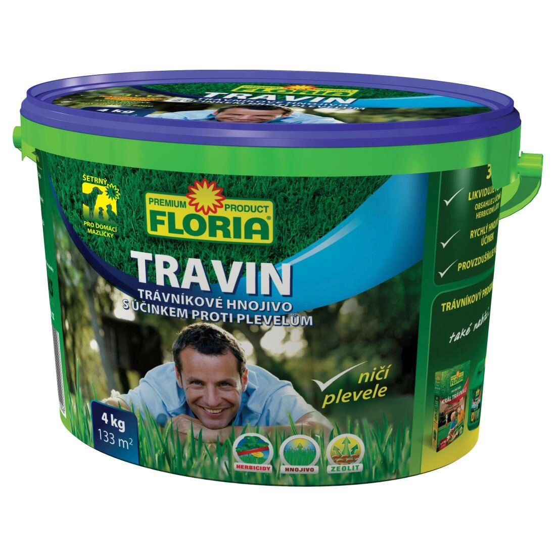 E-shop Agro CS Floria Travin Trávníkové hnojivo 4 kg