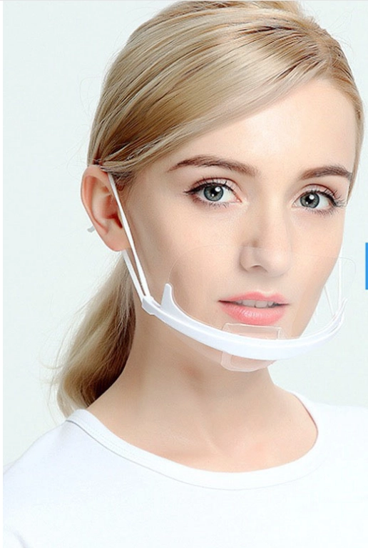 E-shop Mini priesvitný šilt pod bradu