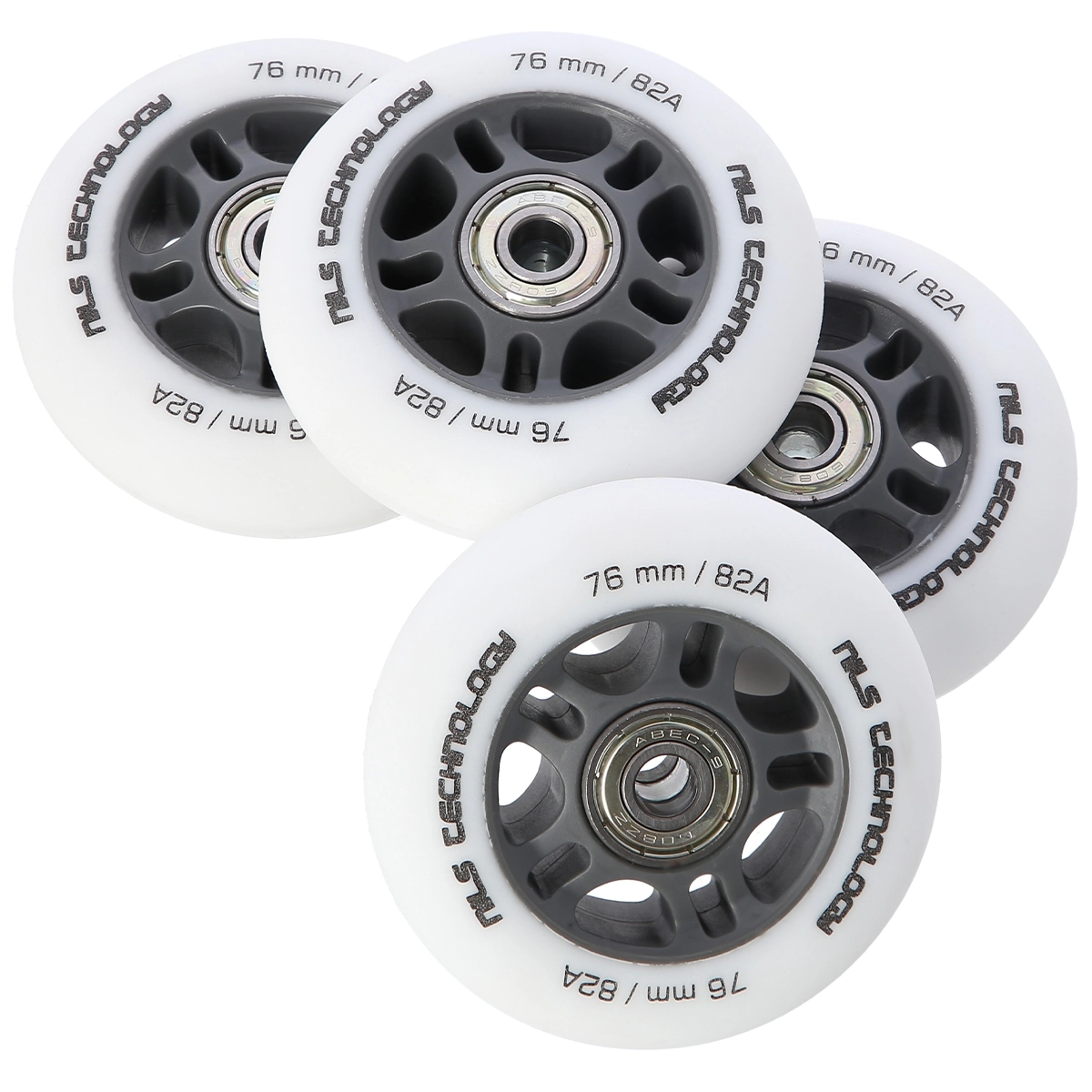 E-shop Nils Extreme PU 76x24 82A s ložiskami ABEC 9, 4 ks