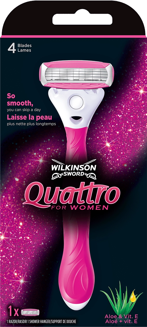 E-shop Wilkinson Sword Quattro for Women + 1 ks hlavice