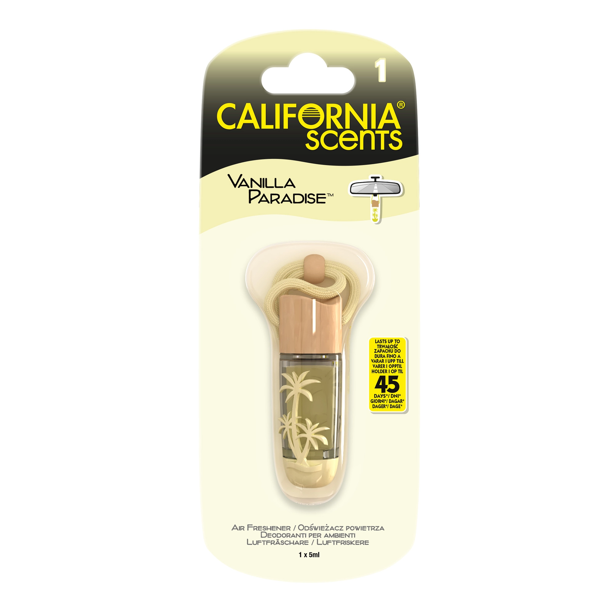 E-shop California Scents Hanging Vial Vanilla Paradise