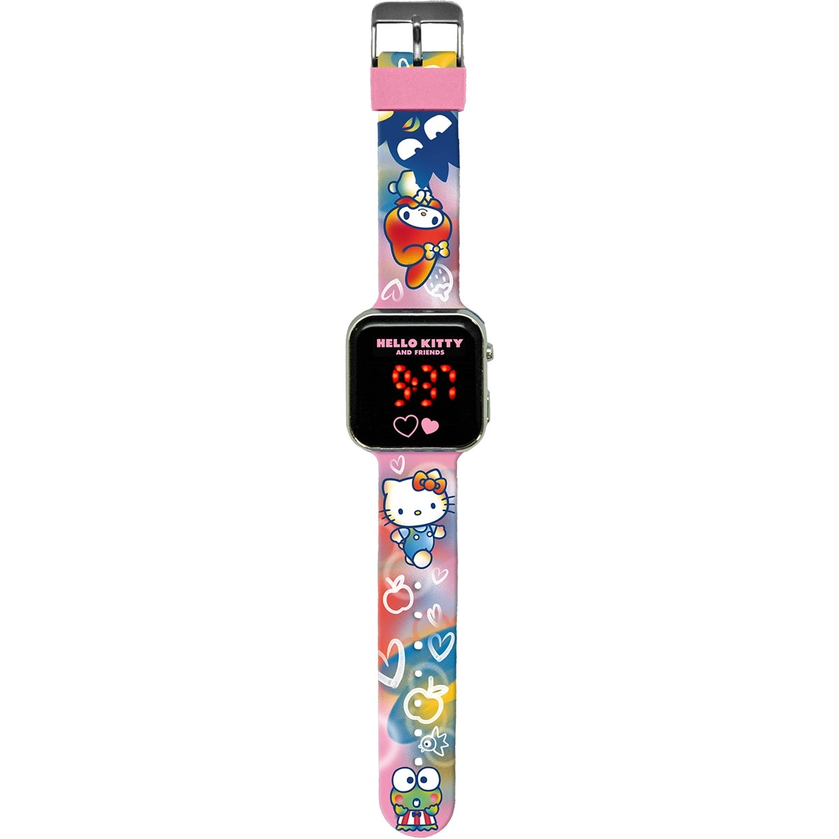 E-shop LED hodinky s kalendárom Hello Kitty