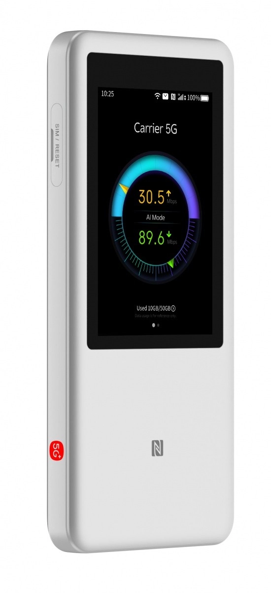 ZTE U60 Pro prenosný 5G Wi‑Fi 7 hotspot