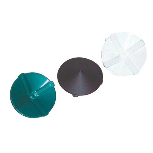 E-shop Plastové viečko na plotový stĺpik 80 mm, hnedé