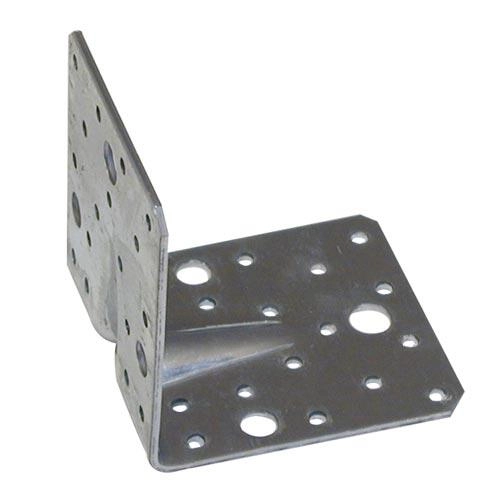 E-shop Oceľový uholník s prelismom 90 × 130 × 130 mm pre ťažké kotvenie
