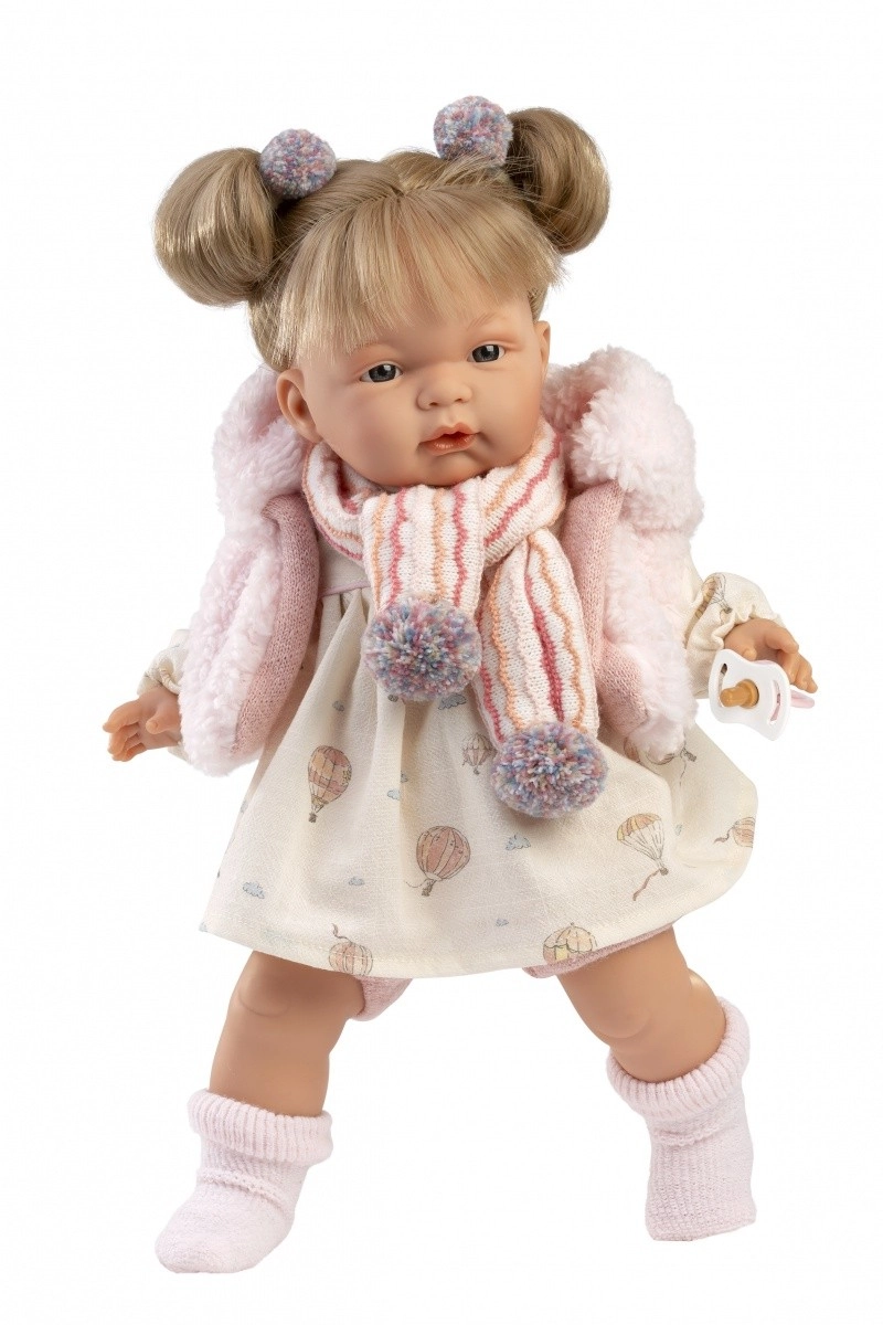 E-shop Llorens bábika Joelle plačúca 38 cm
