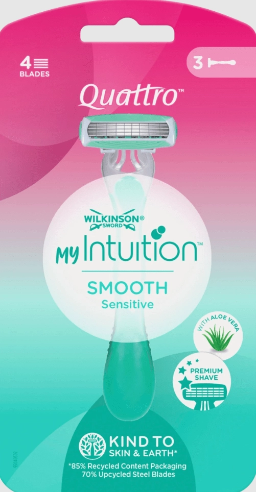 E-shop Wilkinson Quattro Intuition Smooth Sensitive 3 ks