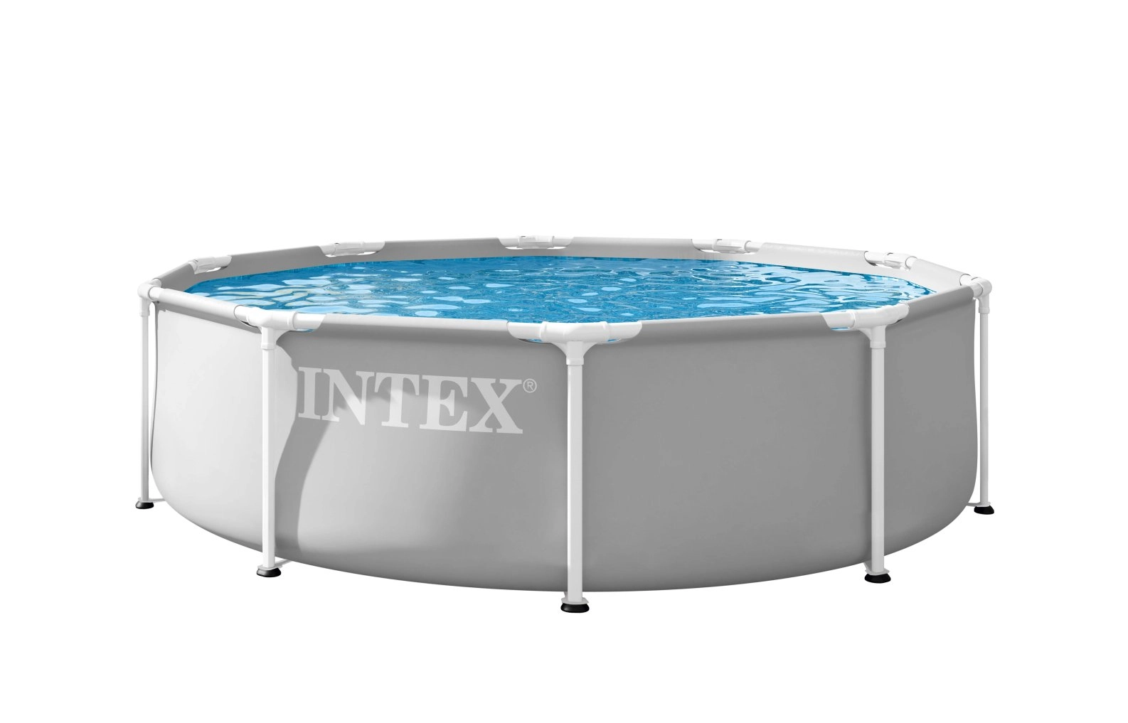 E-shop Intex záhradný bazén s rámovou konštrukciou 305 × 76 cm sivý