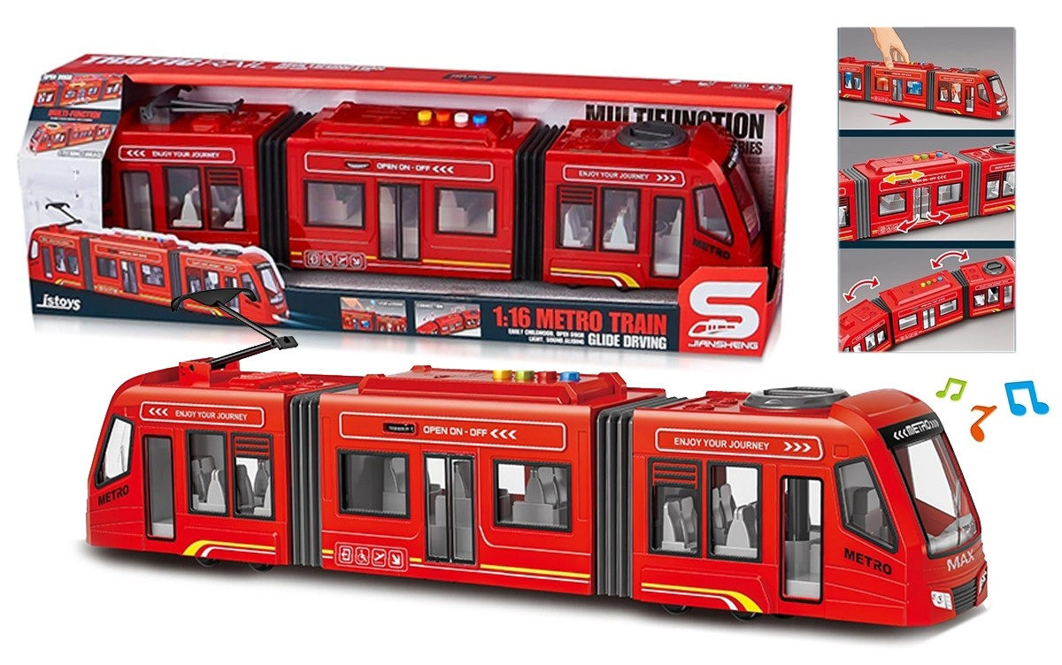 Električka so zvukom a svetlom