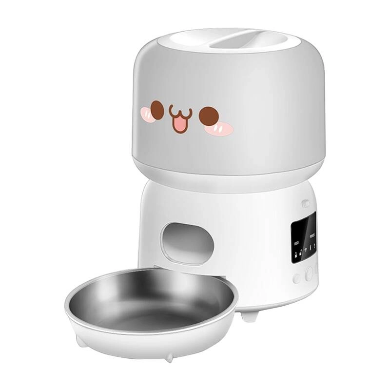 Inteligentná kŕmidelnica pre domáce zvieratá Rojeco 3L WiFi (biela)