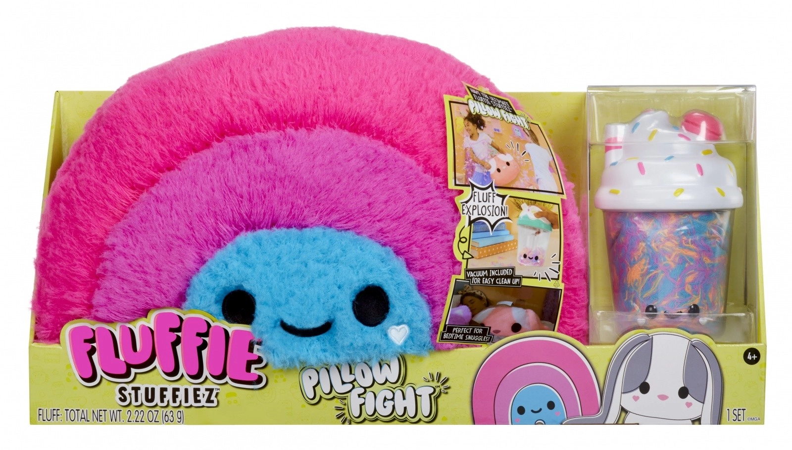 E-shop MGA Fluffie Stuffiez duhový polštář 513056