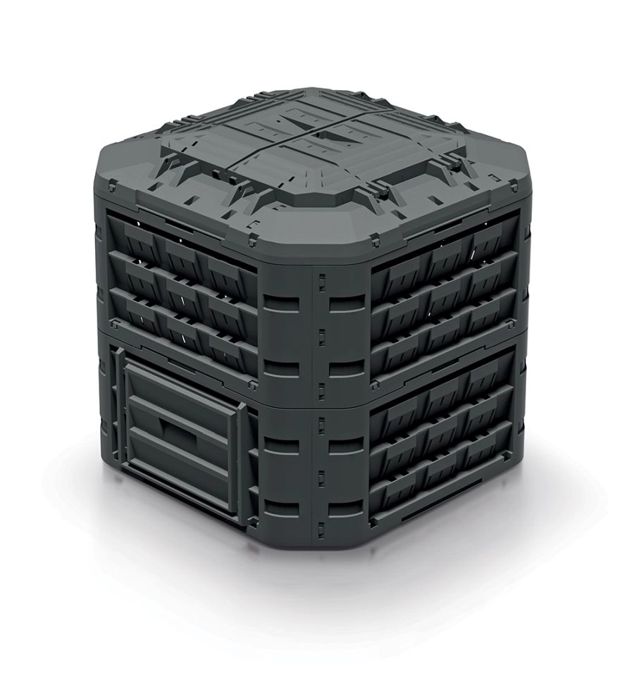 Prosperplast Compogreen VAR 650 L černý