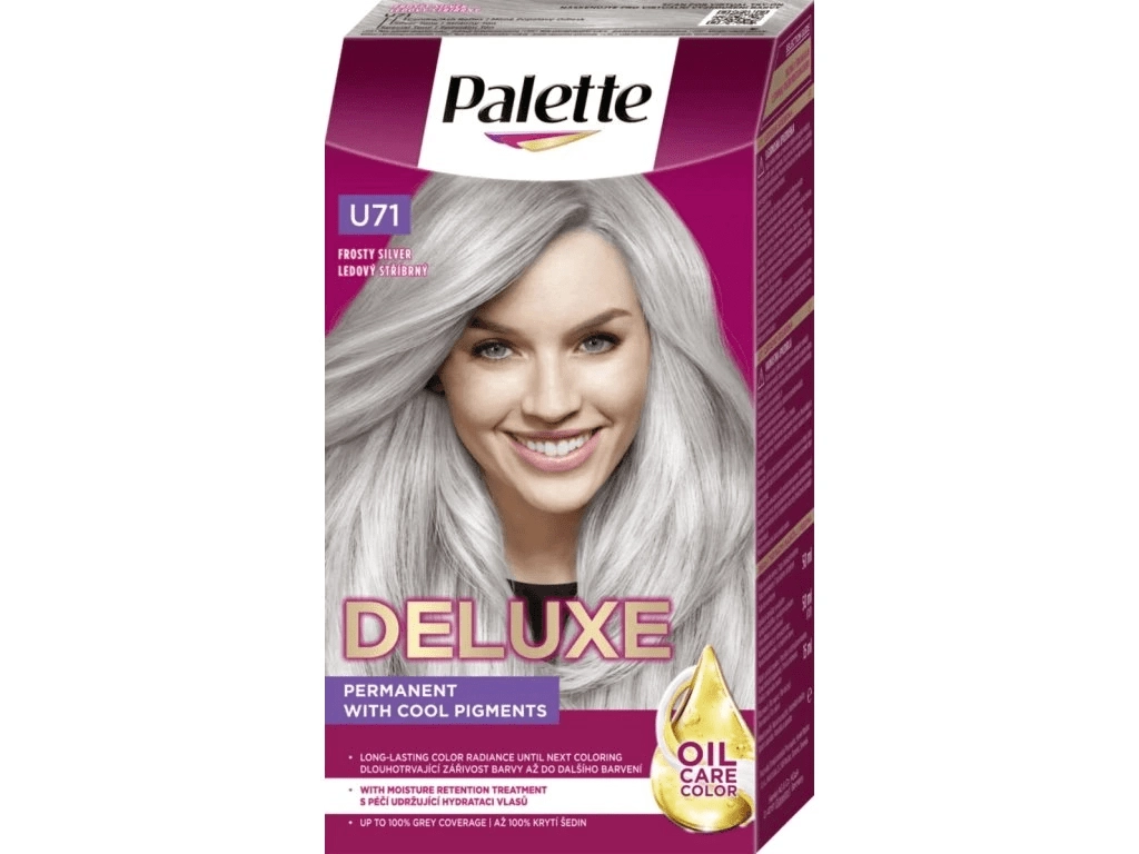 E-shop Schwarzkopf Palette Deluxe U71 ľadová strieborná
