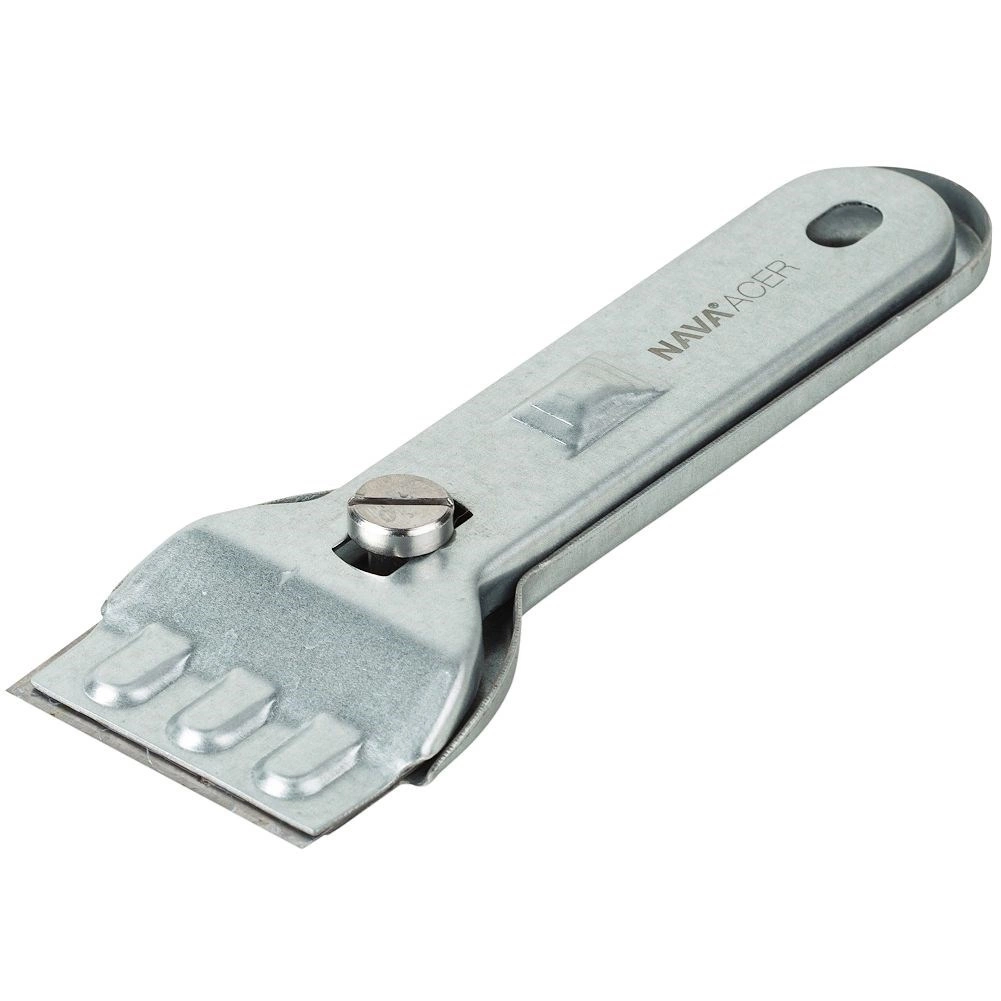 Oceľová škrabka na sklokeramické a indukčné dosky NAVA ACER 13,5 cm