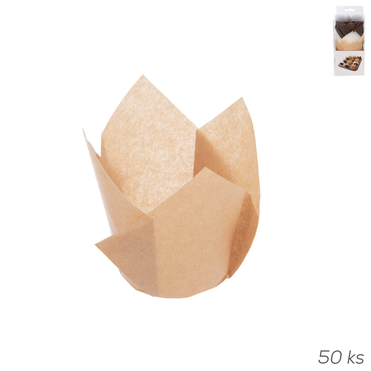 E-shop Cukrárske papierové košíčky 5 cm, mix, 50 ks