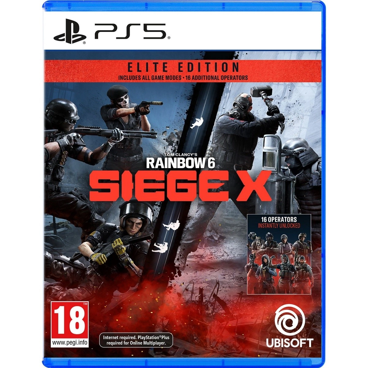 hra playstation 5 tom clancy's rainbow six siege x elite edition