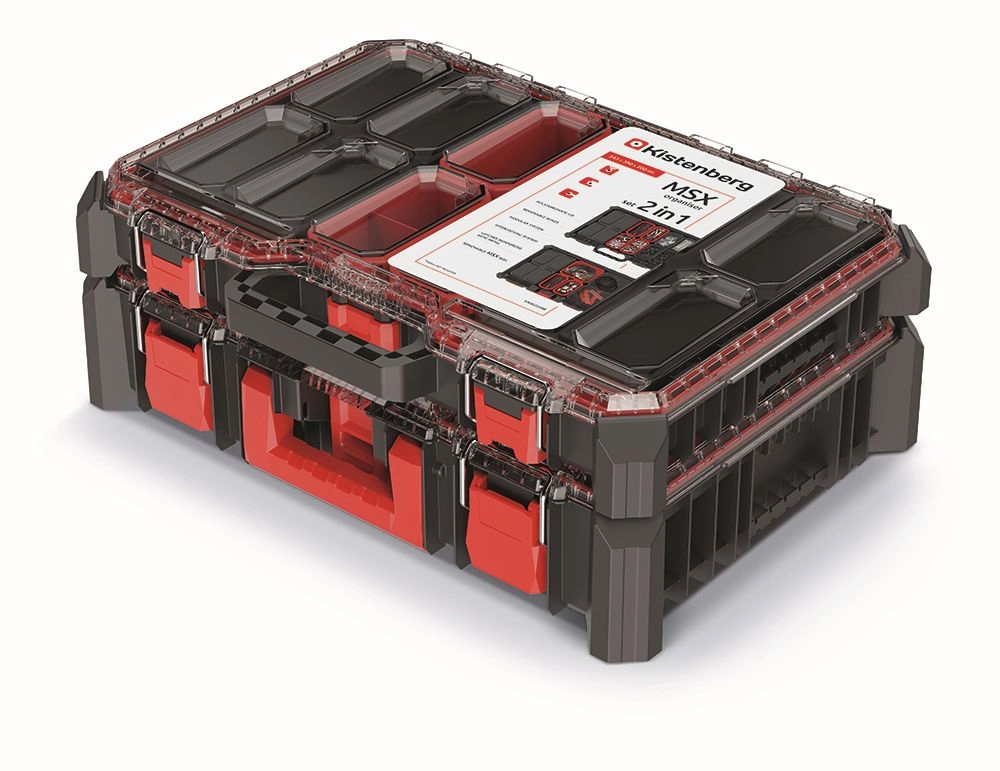 E-shop Kistenberg Organizér MSX sada 390 x 200 x 543 mm KMXS5540B-S411