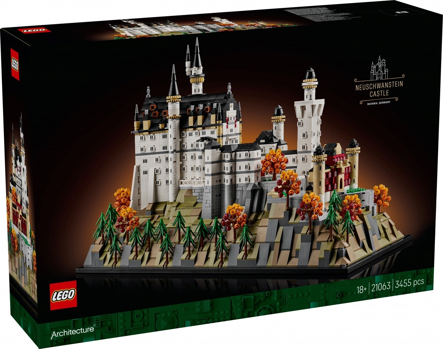 LEGO Architecture Zámok Neuschwanstein 3455 ks
