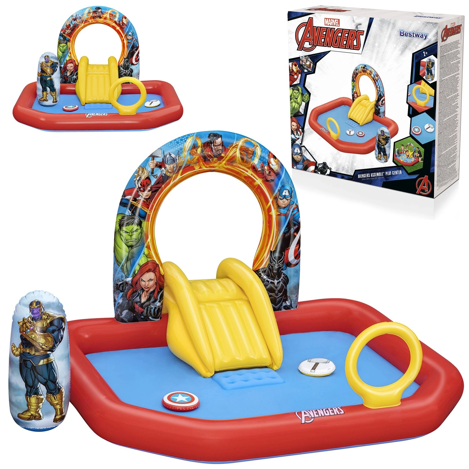 E-shop Bestway 98800 Avengers 211 x 198 x 125 cm