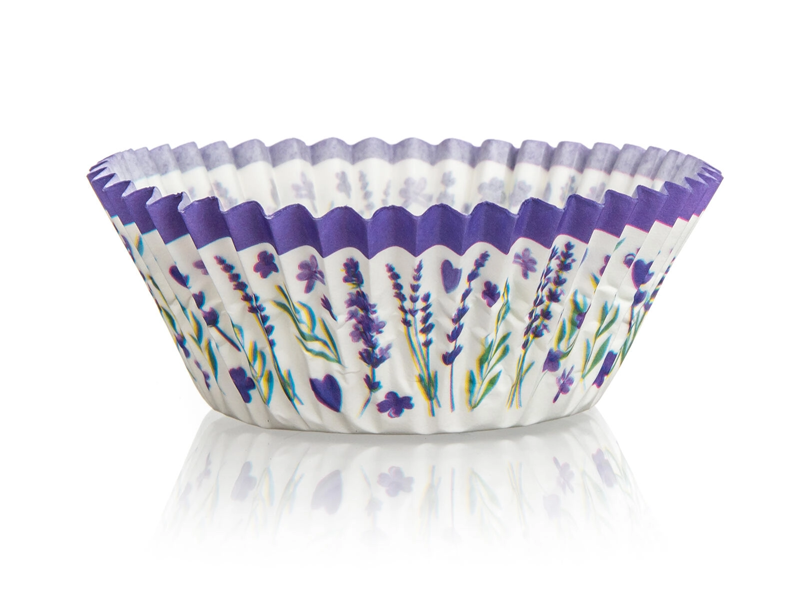 Papierové košíčky na muffiny LAVENDER, 60 ks