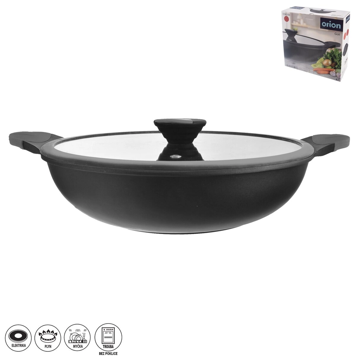 E-shop Kastról Gali 5 l so sklenenou pokrievkou