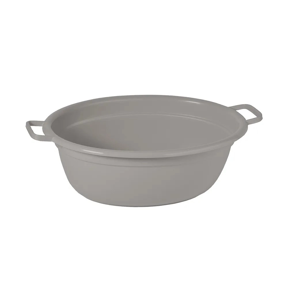 E-shop Alva oválna vaňa 75 cm 60 l mestská sivá