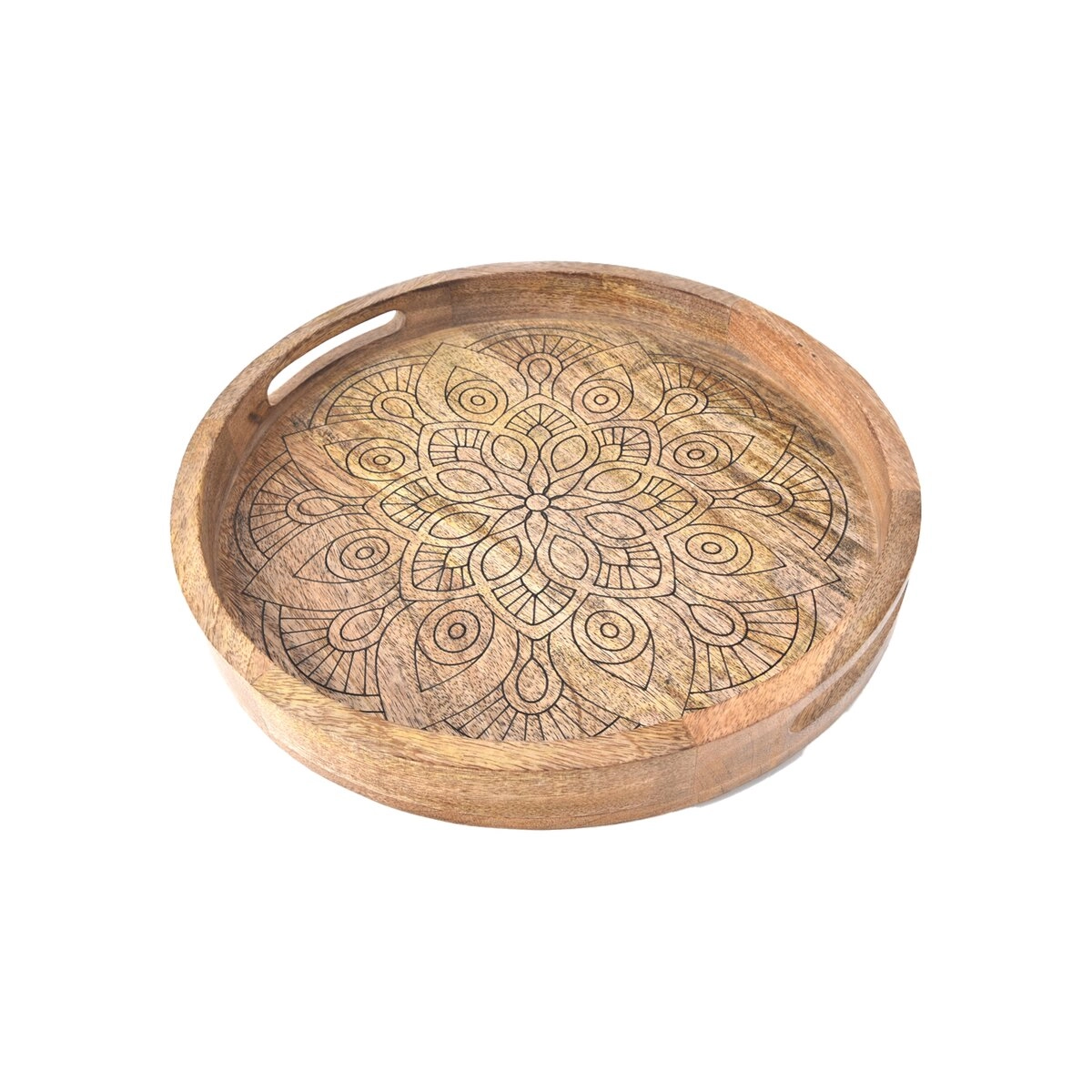 E-shop Podnos z mangového dreva MANDALA