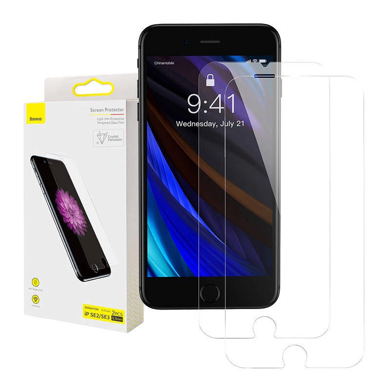 Tvrdené sklo Baseus pre iPhone SE 2 a SE 3