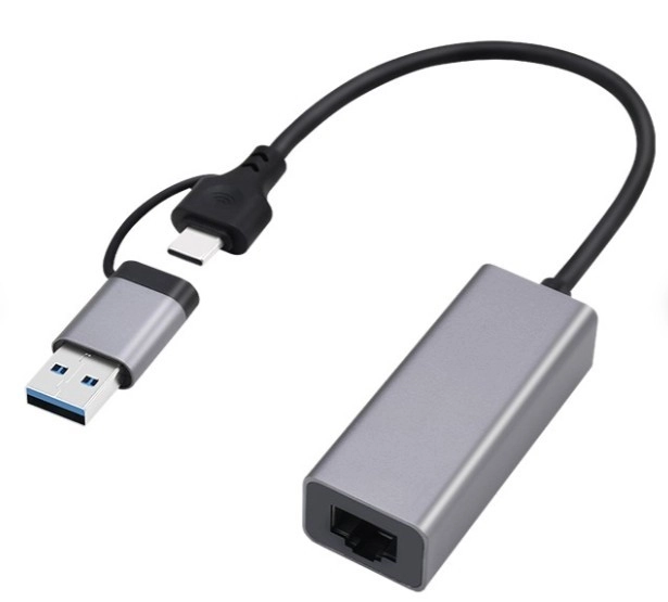 USB sieťová karta 3.1 USB‑A/USB‑C 2,5 Gb/s